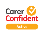 Carer confident logo, the employers for carers confident scheme