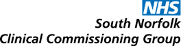 NHS South Norfolk Clinical Commissioning Group logo