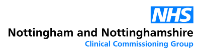NHS Nottingham & Nottinghamshire Clinical Commissioning Group (formerly NHS Newark & Sherwood Clinical Commissioning Group) logo
