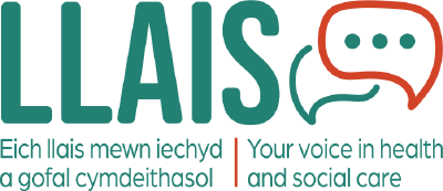 Citizen Voice Body for Health and Social Care Wales (operating name Llais) logo